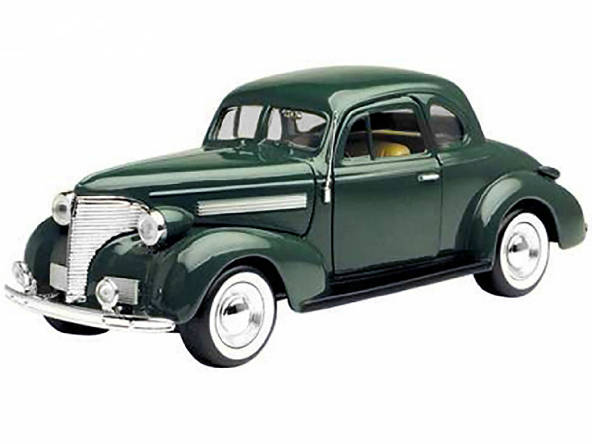 1939 Chevrolet Coupe Green 1/24 Diecast Model Car by Motormax LuxuryLifeWay Online Store