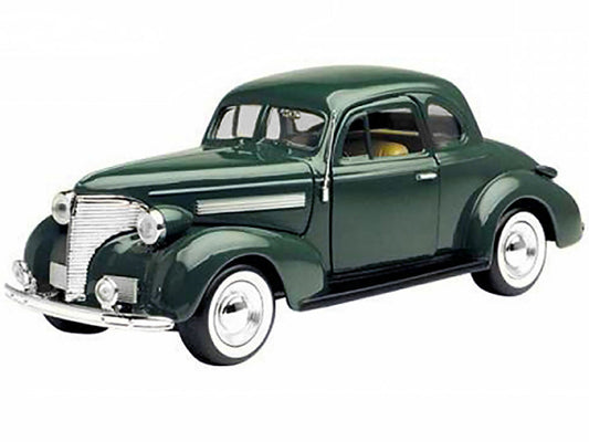 1939 Chevrolet Coupe Green 1/24 Diecast Model Car by Motormax LuxuryLifeWay Online Store
