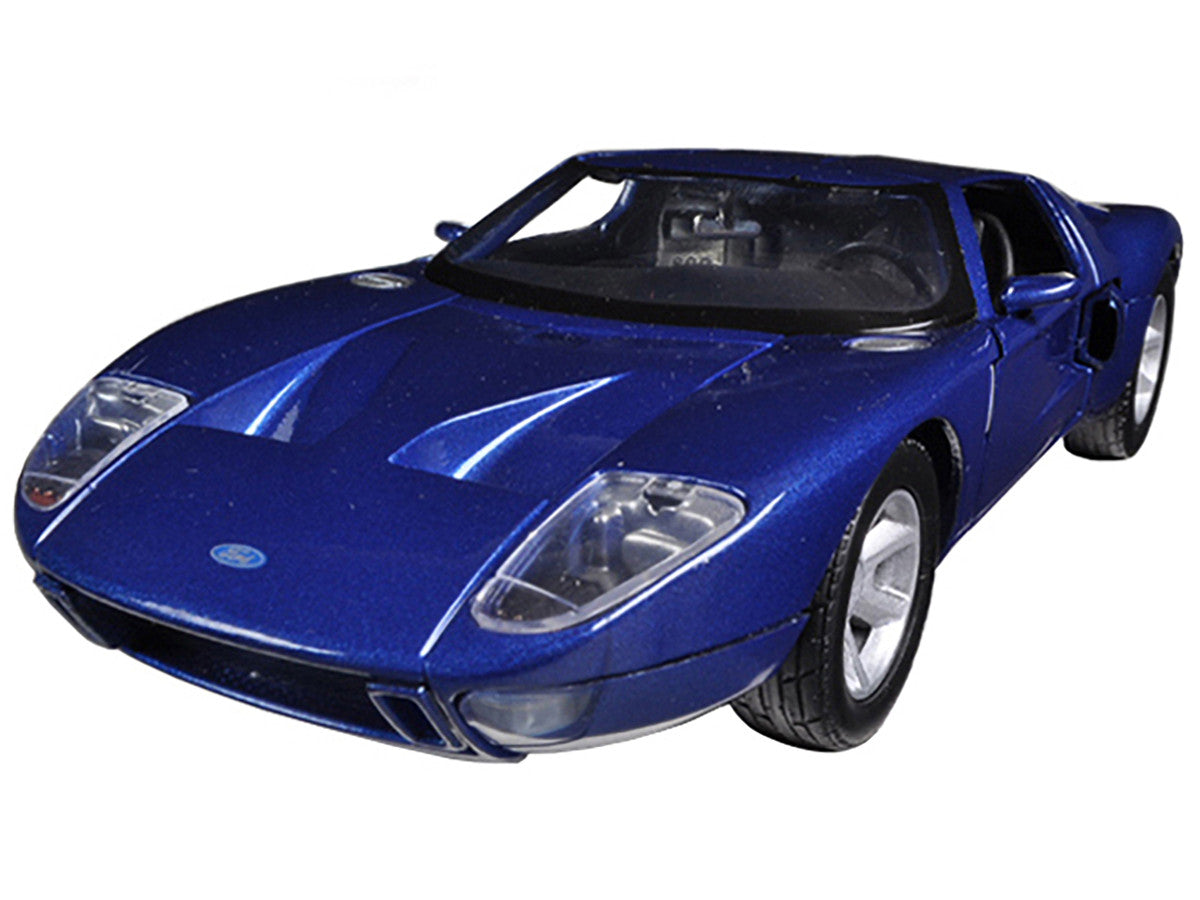 Ford GT Blue 1/24 Diecast Car Model by Motormax LuxuryLifeWay Online Store