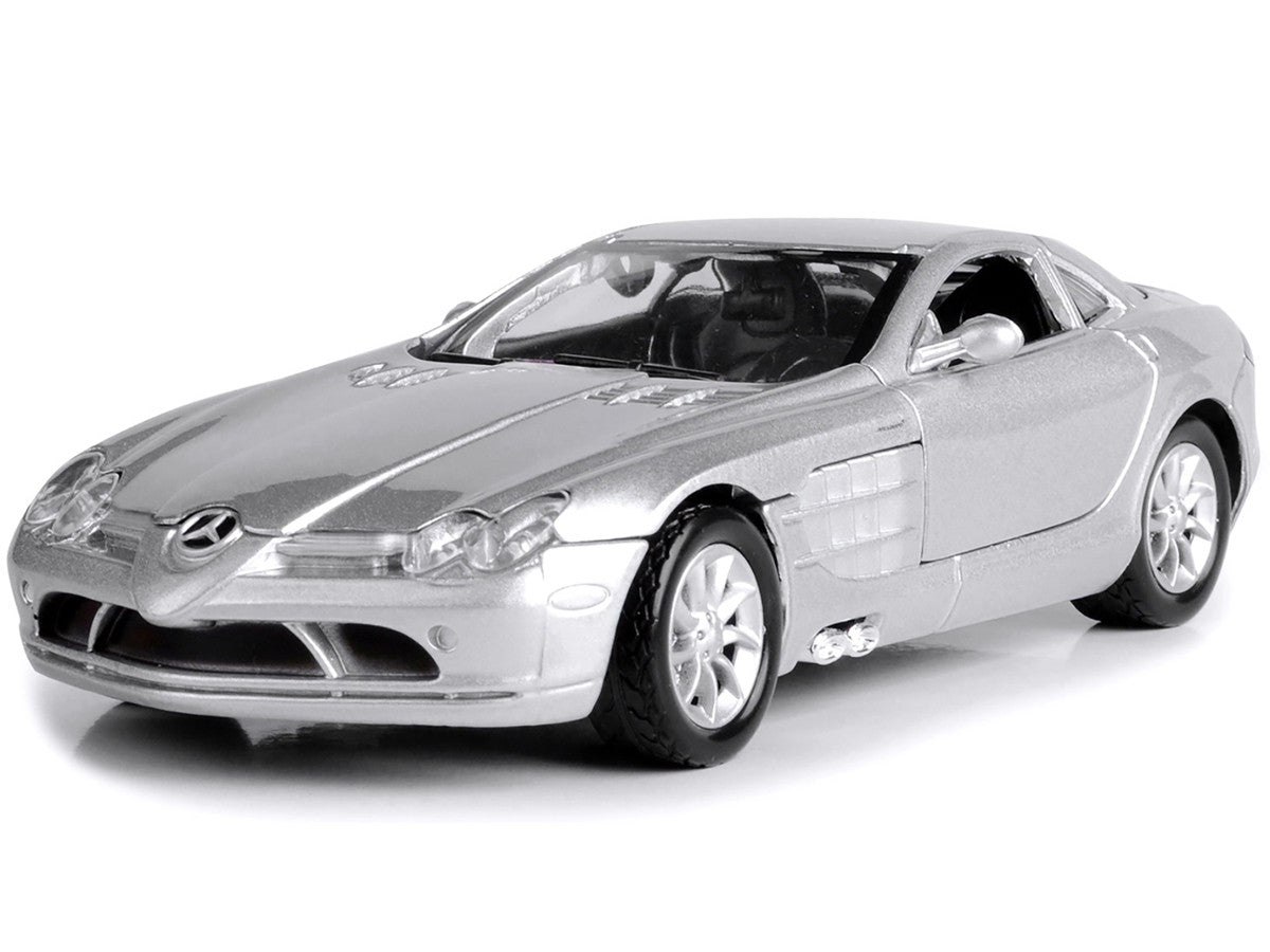 Mercedes McLaren SLR Silver 1/24 Diecast Model Car by Motormax LuxuryLifeWay Online Store