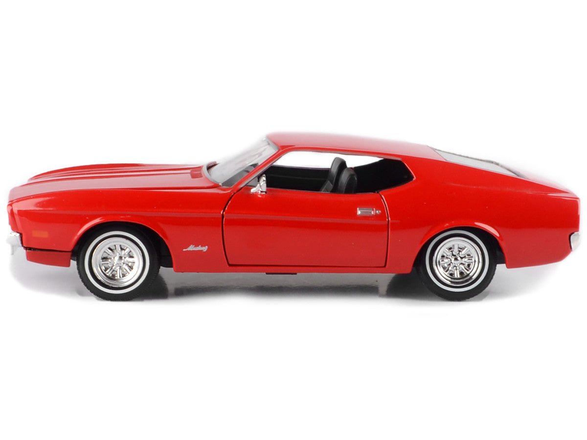 1971 Ford Mustang Sportsroof Red 1/24 Diecast Model Car by Motormax LuxuryLifeWay Online Store