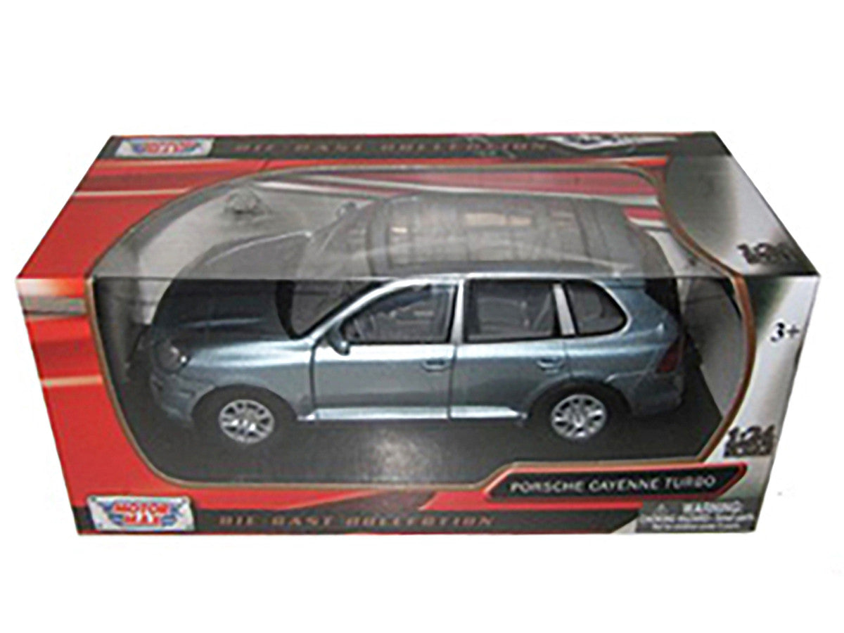 Porsche Cayenne Turbo Grey 1/24 Diecast Car Model by Motormax LuxuryLifeWay Online Store