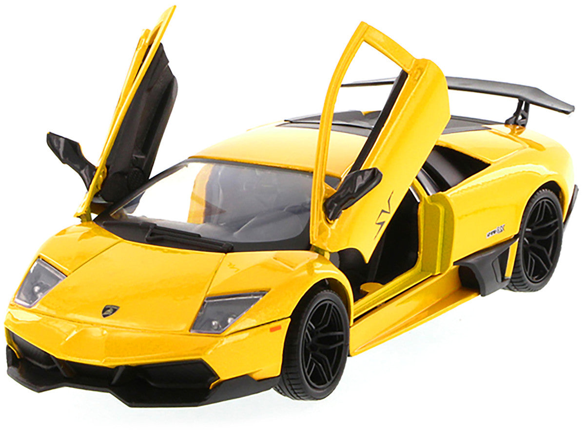 Lamborghini Murcielago LP 670 4 SV Yellow 1/24 Diecast Model Car by Motormax LuxuryLifeWay Online Store
