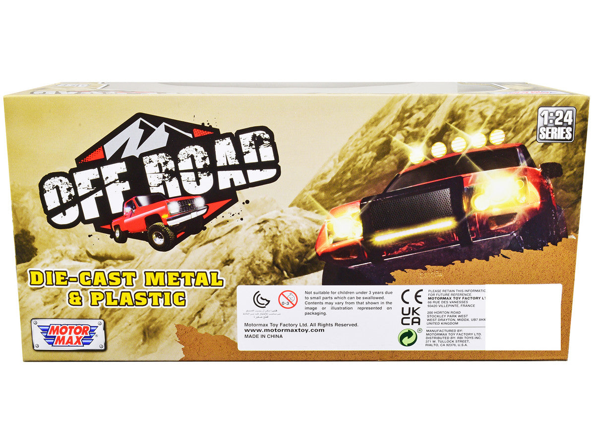 2017 Ford F-150 Raptor Off-Road Pickup Truck Cream 1/27 Diecast Model Car by Motormax LuxuryLifeWay Online Store