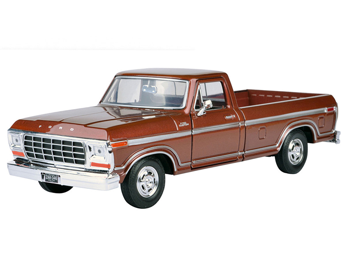 1979 Ford F-150 Pickup Truck Brown 1/24 Diecast Model Car by Motormax LuxuryLifeWay Online Store