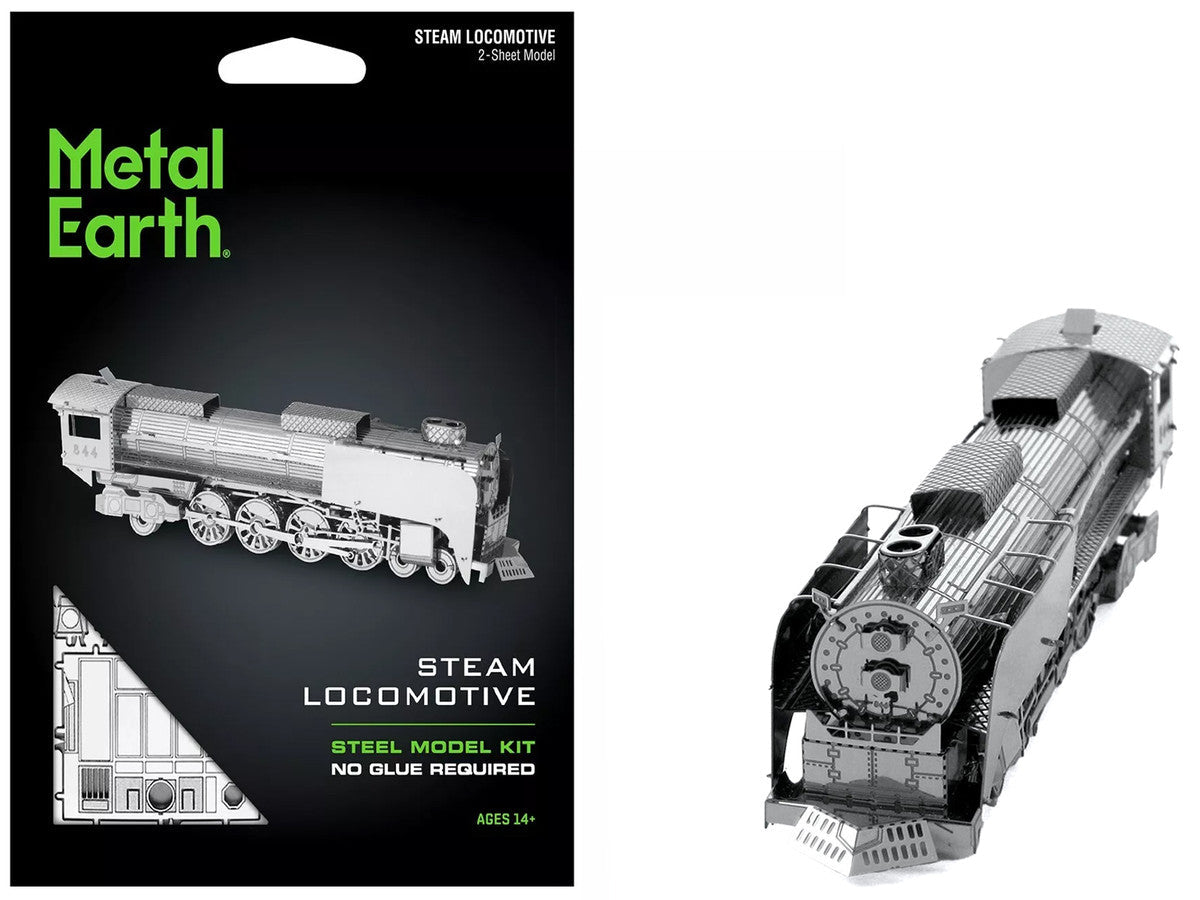 Model Kit Steam Locomotive #844 (Moderate Difficulty) Steel Model by Metal Earth LuxuryLifeWay Online Store