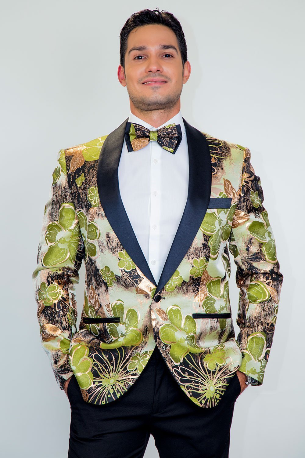 "Monte Carlo" Tuxedo Jacket Shawl LuxuryLifeWay Online Store