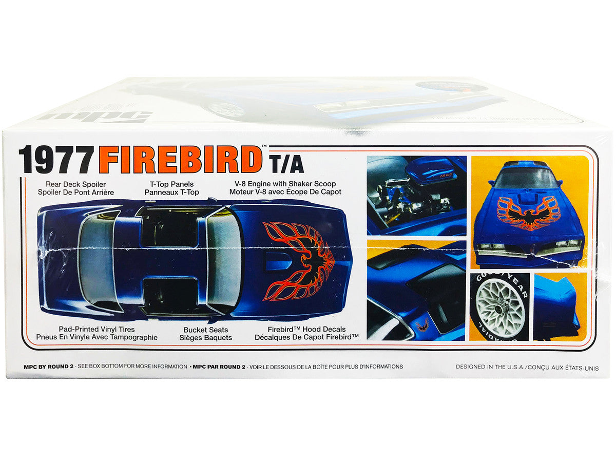 Skill 2 Model Kit 1977 Pontiac Firebird T/A Trans Am 1/25 Scale Model by MPC LuxuryLifeWay Online Store