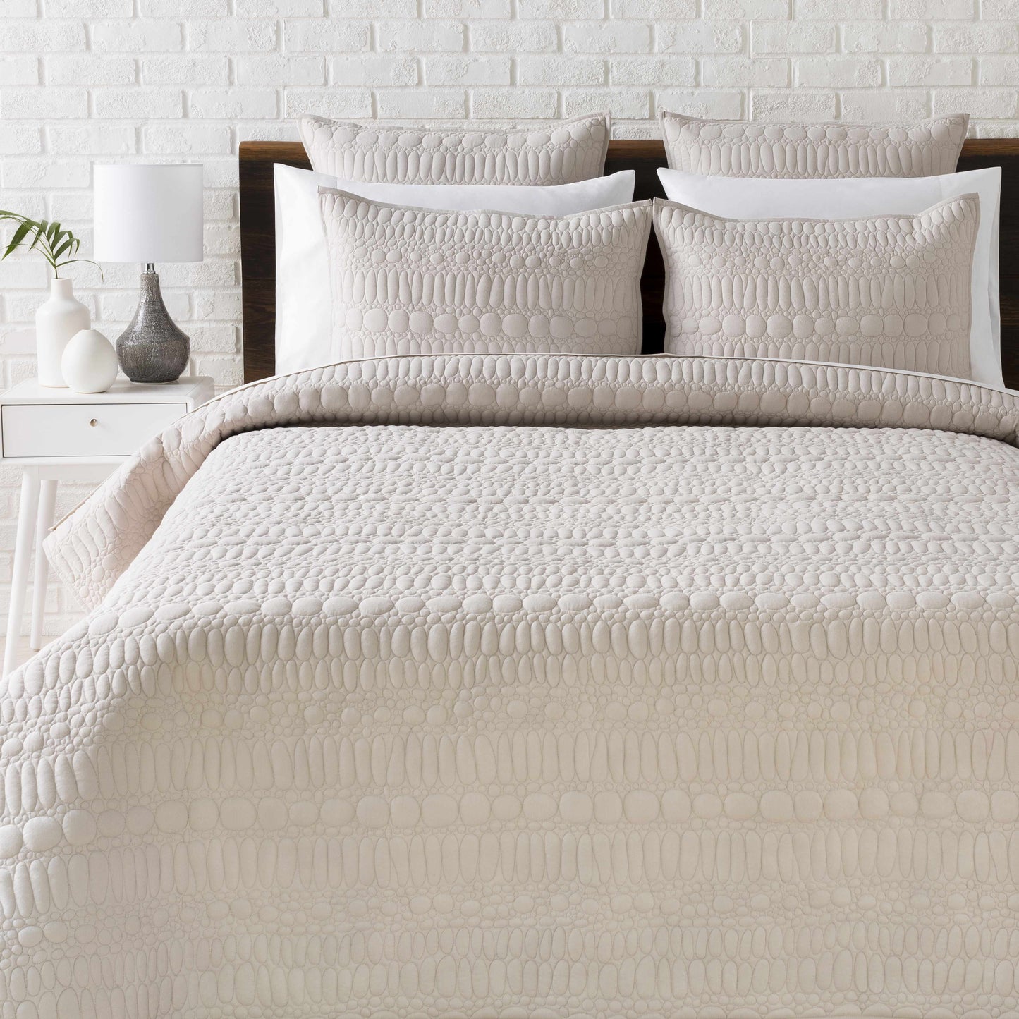 Margos Textured White Bedding LuxuryLifeWay Online Store