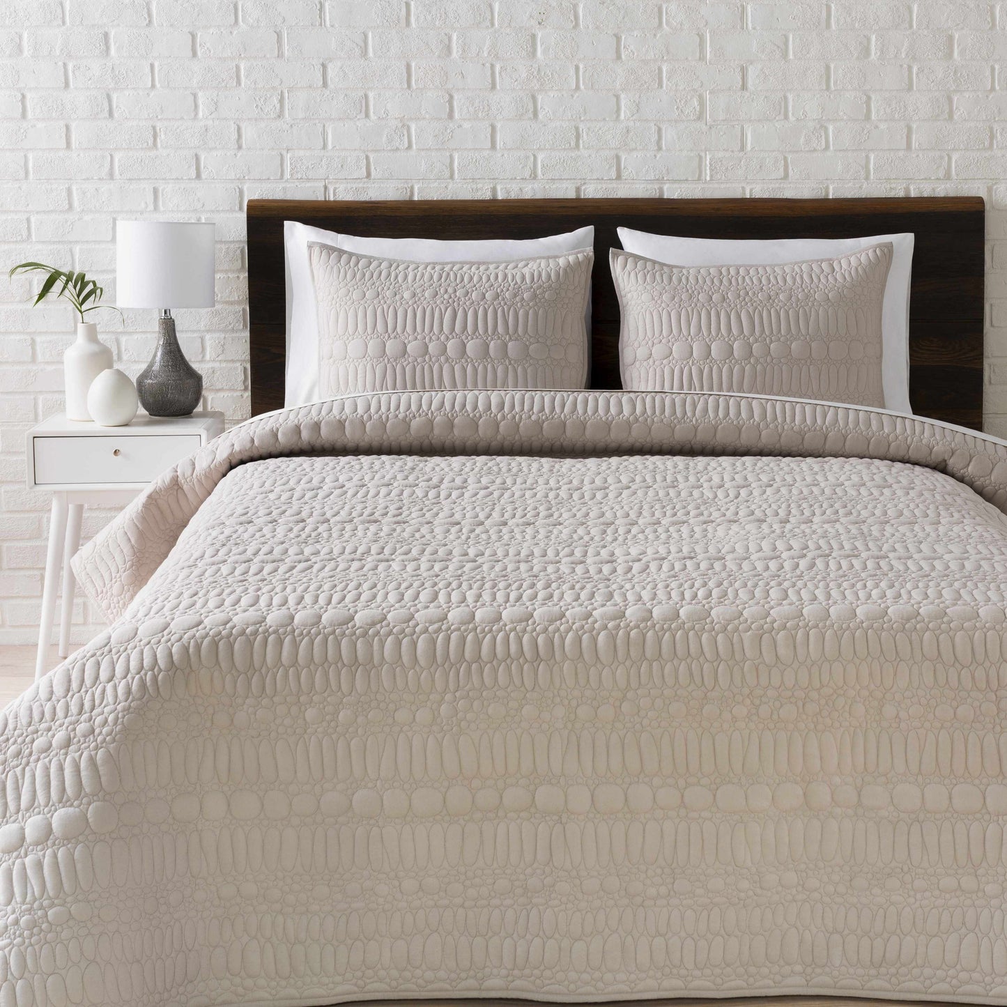 Margos Textured White Bedding LuxuryLifeWay Online Store