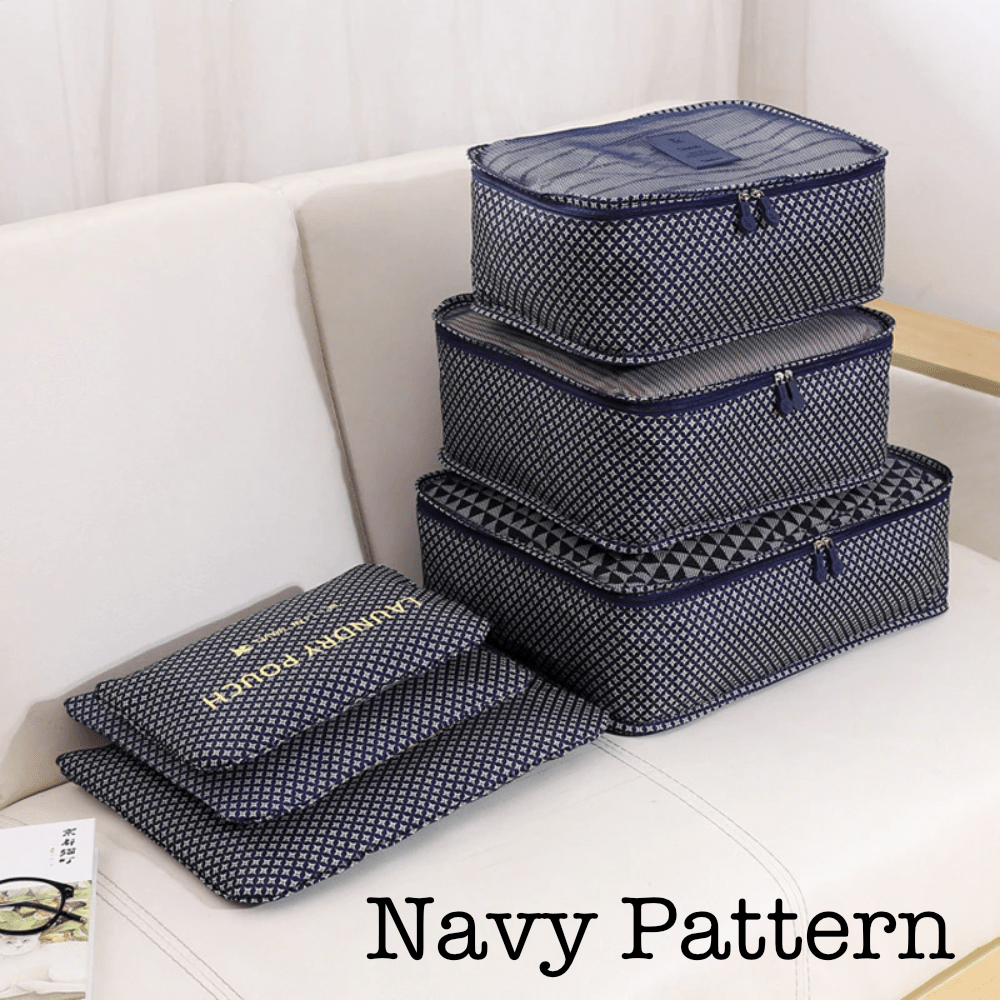 6 Piece Travel Organizer LuxuryLifeWay Online Store