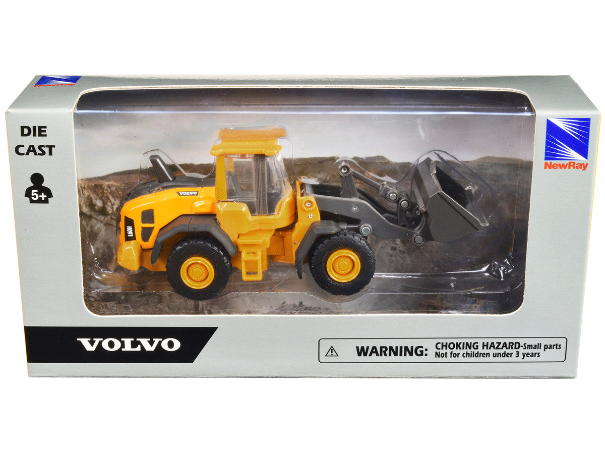 Volvo L60H Wheel Loader Yellow Diecast Model by New Ray LuxuryLifeWay Online Store