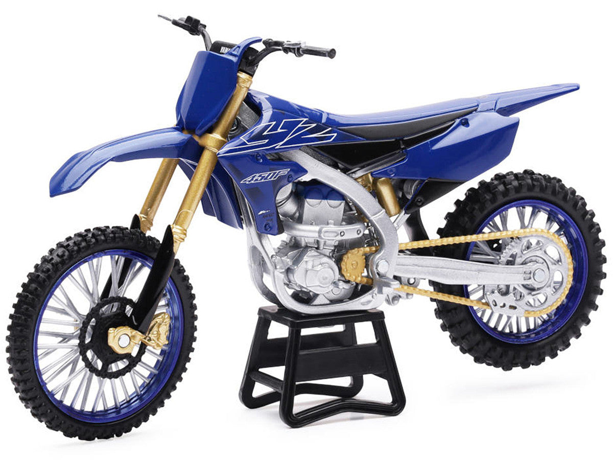Yamaha YZ450F Dirt Bike Motorcycle Blue and Black 1/6 Diecast Model by New Ray LuxuryLifeWay Online Store