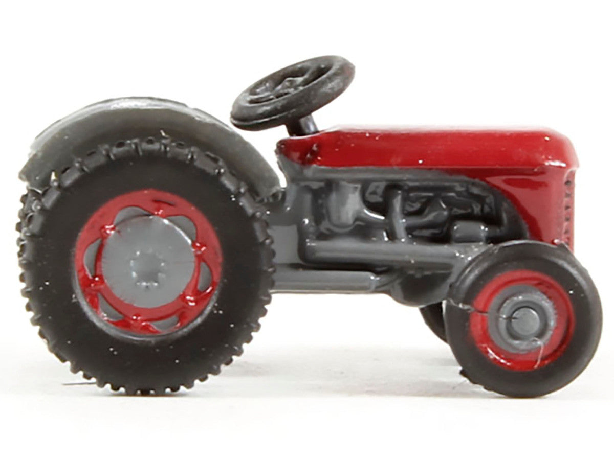 Ferguson Tractor Red and Gray 1/148 (N) Scale Diecast Model Car by Oxford Diecast LuxuryLifeWay Online Store
