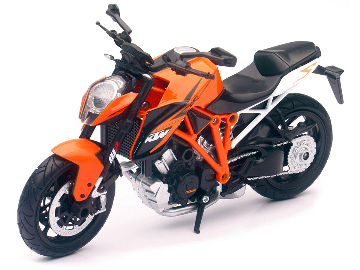 KTM 1290 Super Duke R Motorcycle Orange 1/12 Diecast Model by New Ray LuxuryLifeWay Online Store