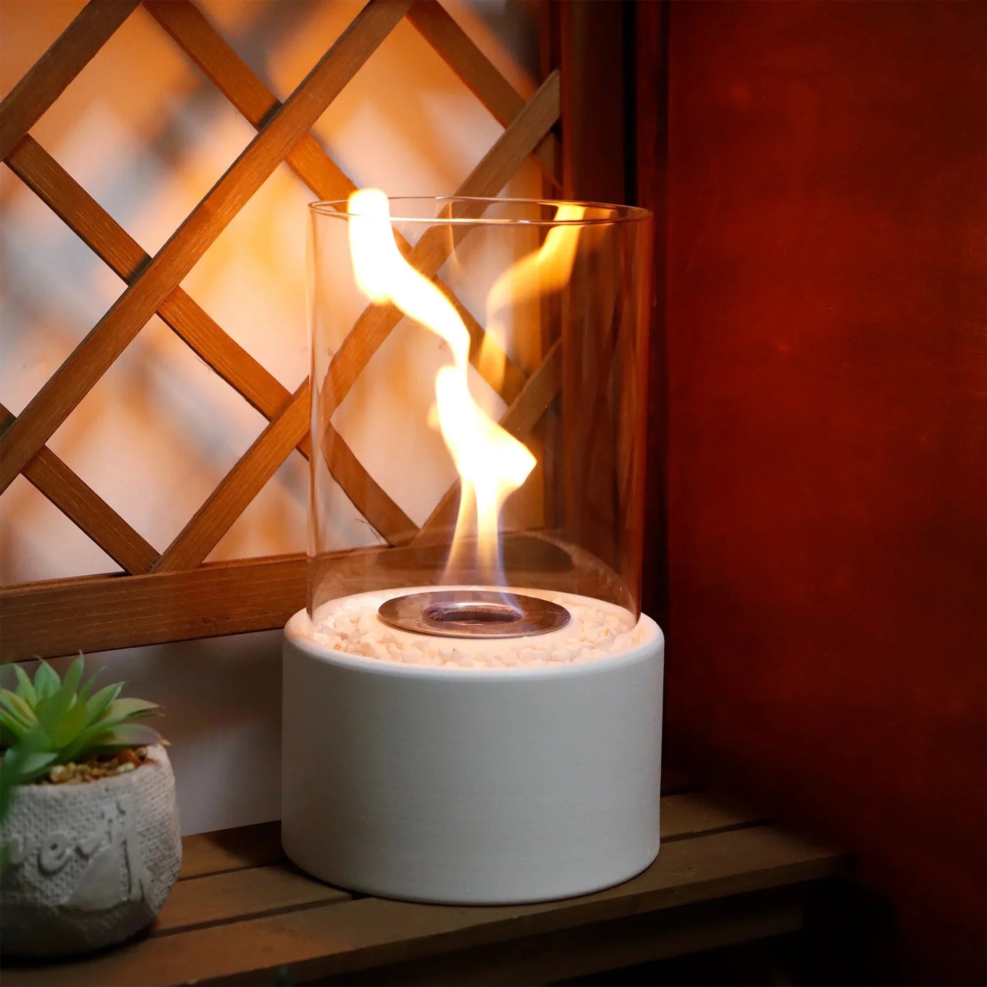 10.5" H Tabletop Fire Bowl Pot Fireplace LuxuryLifeWay Online Store