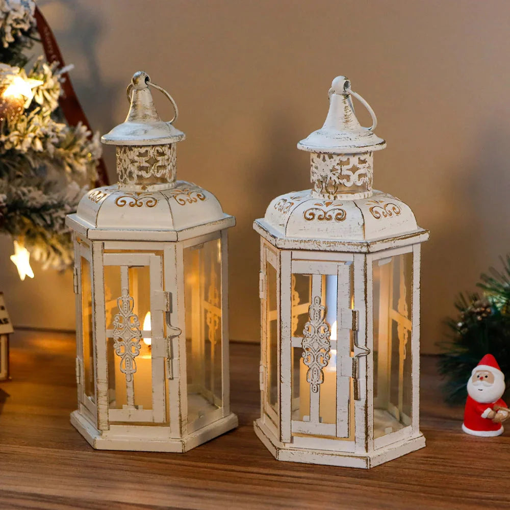 10 inch High Vintage Style Hanging Lantern（Set of 2 ） LuxuryLifeWay Online Store