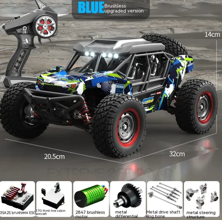 Remote Control Brushless High-speed Off-road Vehicle Model