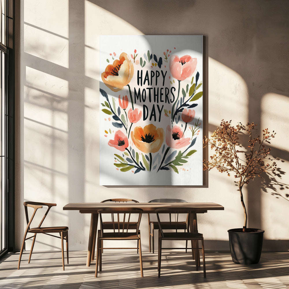 Wall art Happy Mothers Day LuxuryLifeWay Online Store
