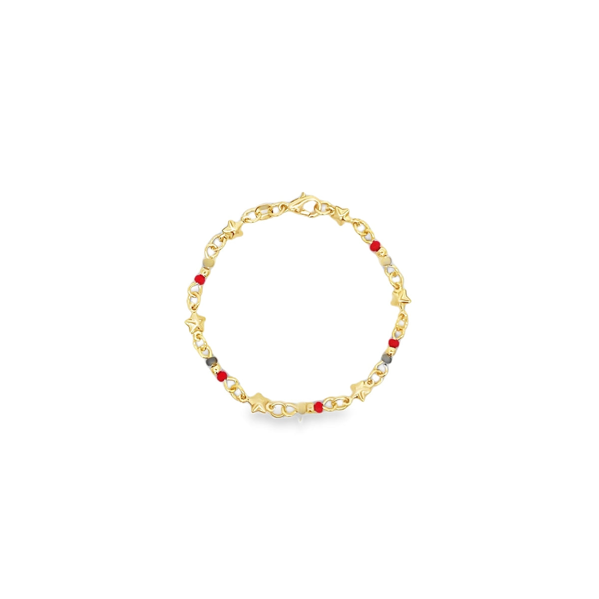 Gold Filled Azabache Beaded Bracelet LuxuryLifeWay Online Store