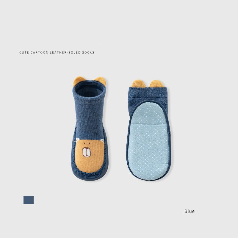 Toddler Walking Socks, Floor Shoe Socks, Cartoon Cute Baby Anti-slip Walking Shoes LuxuryLifeWay Online Store