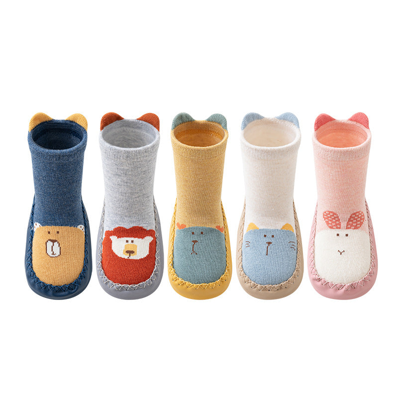 Toddler Walking Socks, Floor Shoe Socks, Cartoon Cute Baby Anti-slip Walking Shoes LuxuryLifeWay Online Store