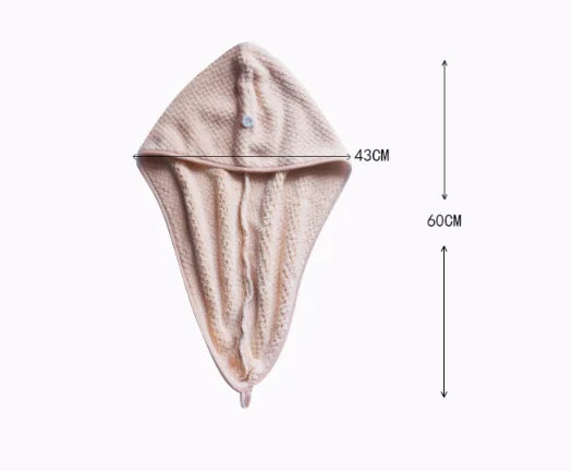 SwiftDry Hair Towel Wrap