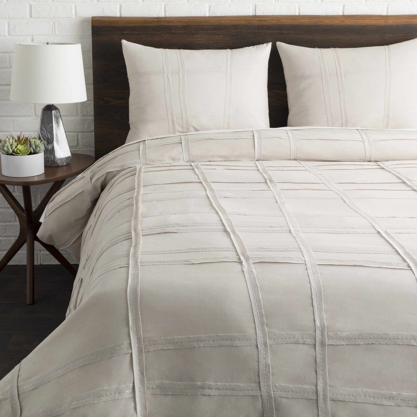 Queens Contemporary Light Gray Bedding LuxuryLifeWay Online Store
