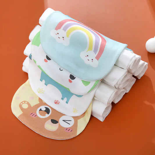 Summer Baby Sweat Absorbent Cotton Towel for Infants Pi-Mart