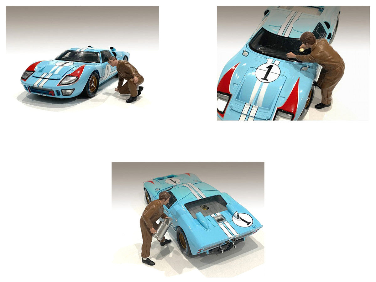 "Race Day 1" 6 piece Figurine Set for 1/18 Scale Models by American Diorama LuxuryLifeWay Online Store