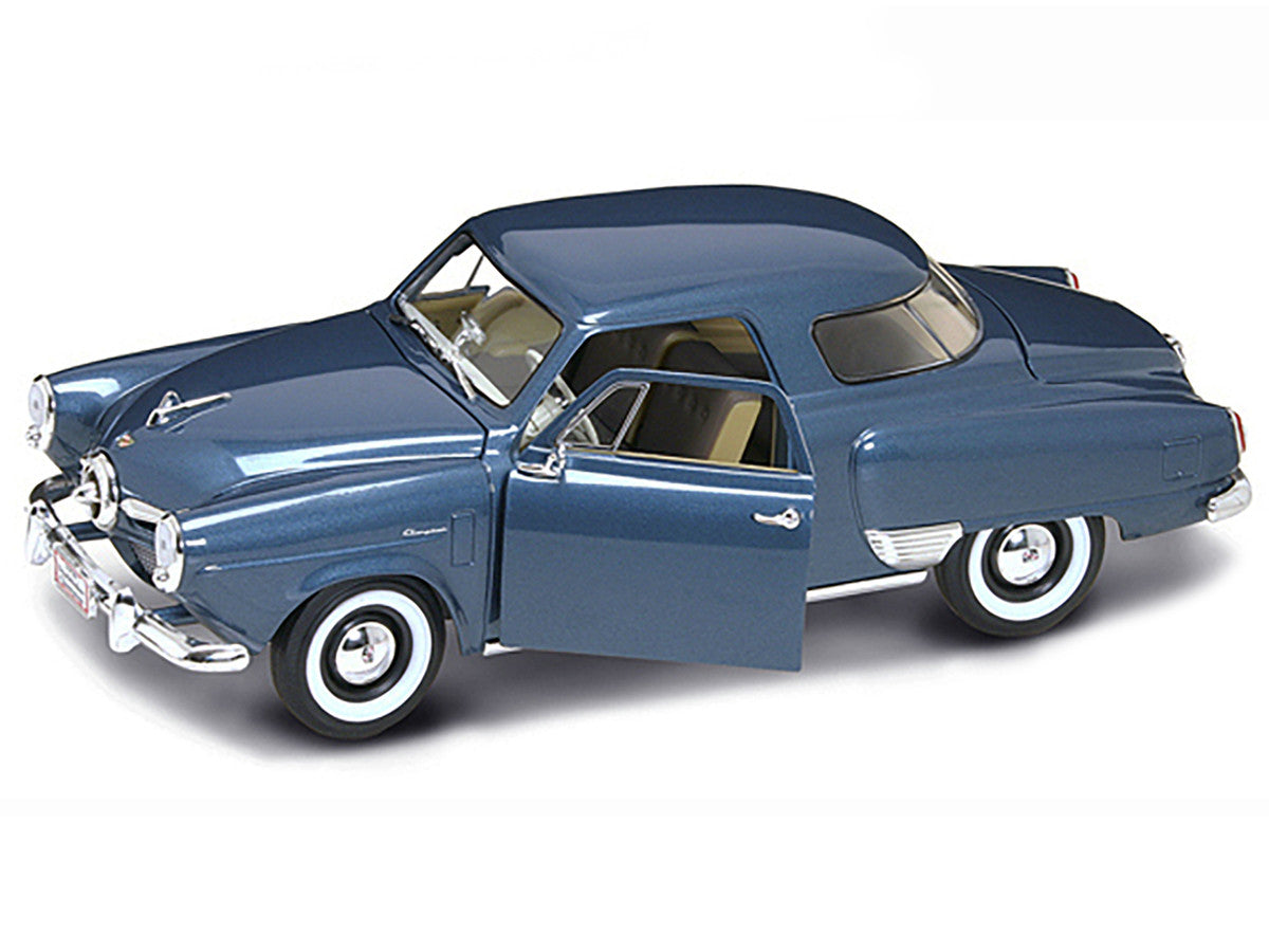 1950 Studebaker Champion Blue Metallic 1/18 Diecast Model Car by Road Signature LuxuryLifeWay Online Store