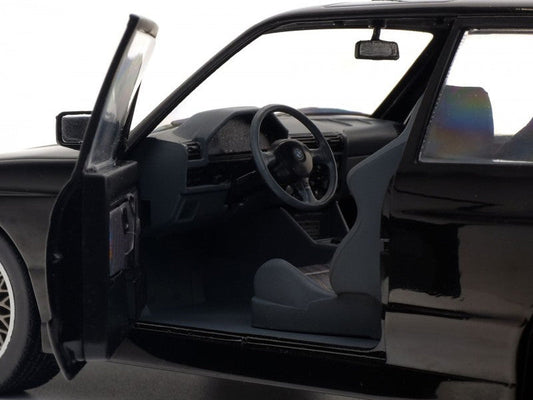 1990 BMW E30 Sport Evo Black 1/18 Diecast Model Car by Solido LuxuryLifeWay Online Store