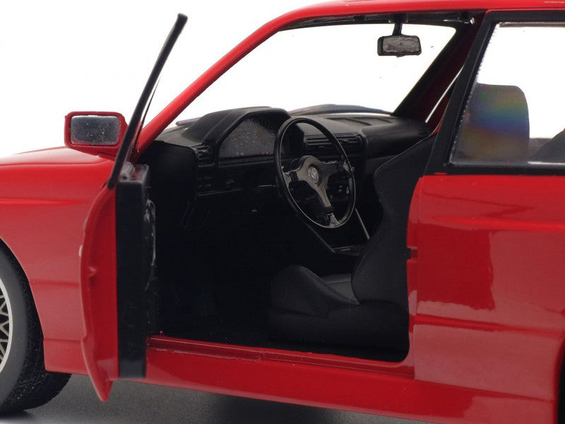 1986 BMW E30 M3 Red 1/18 Diecast Model Car by Solido LuxuryLifeWay Online Store