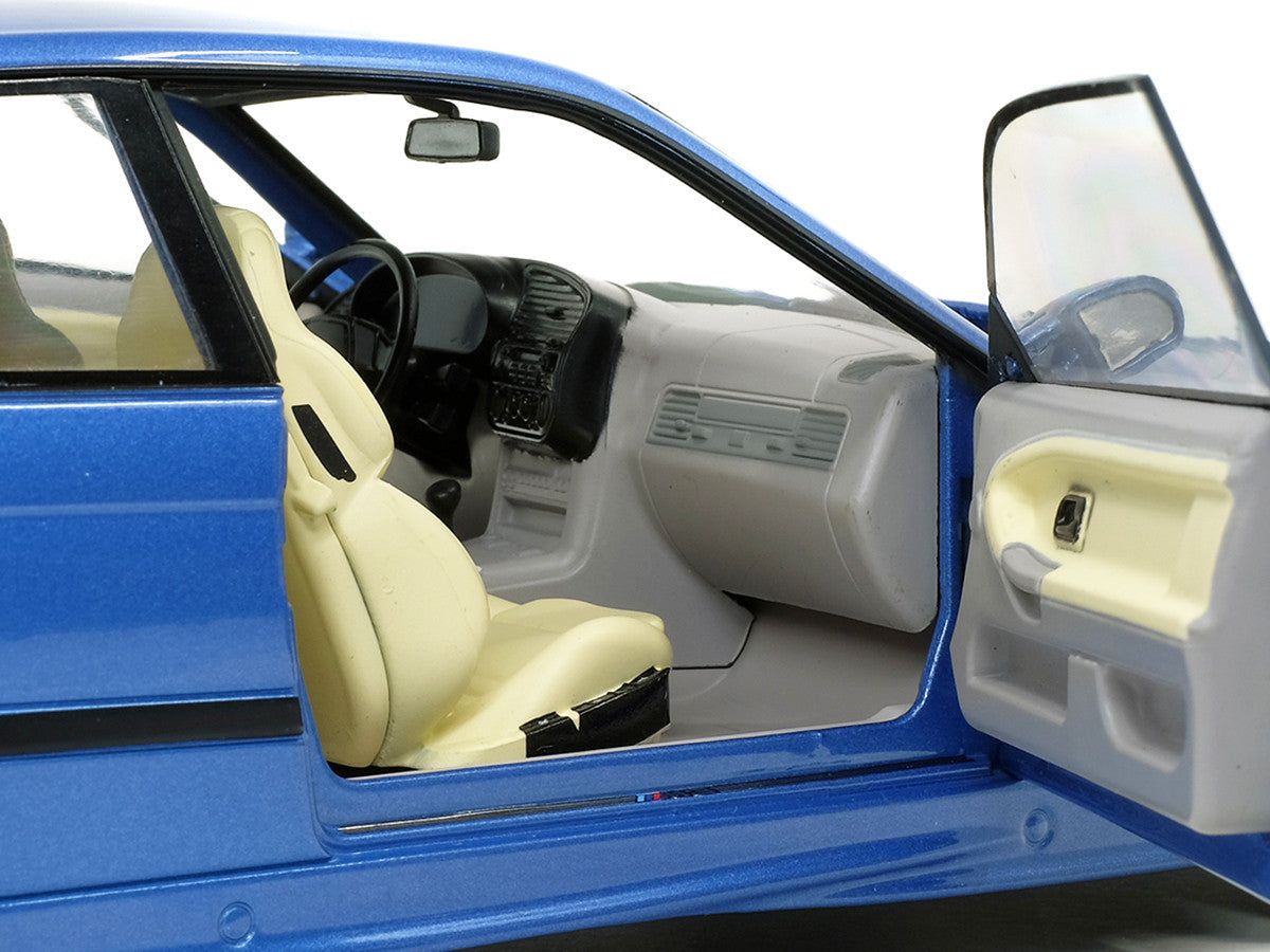 1994 BMW E36 M3 Blue Estoril Metallic 1/18 Diecast Model Car by Solido LuxuryLifeWay Online Store