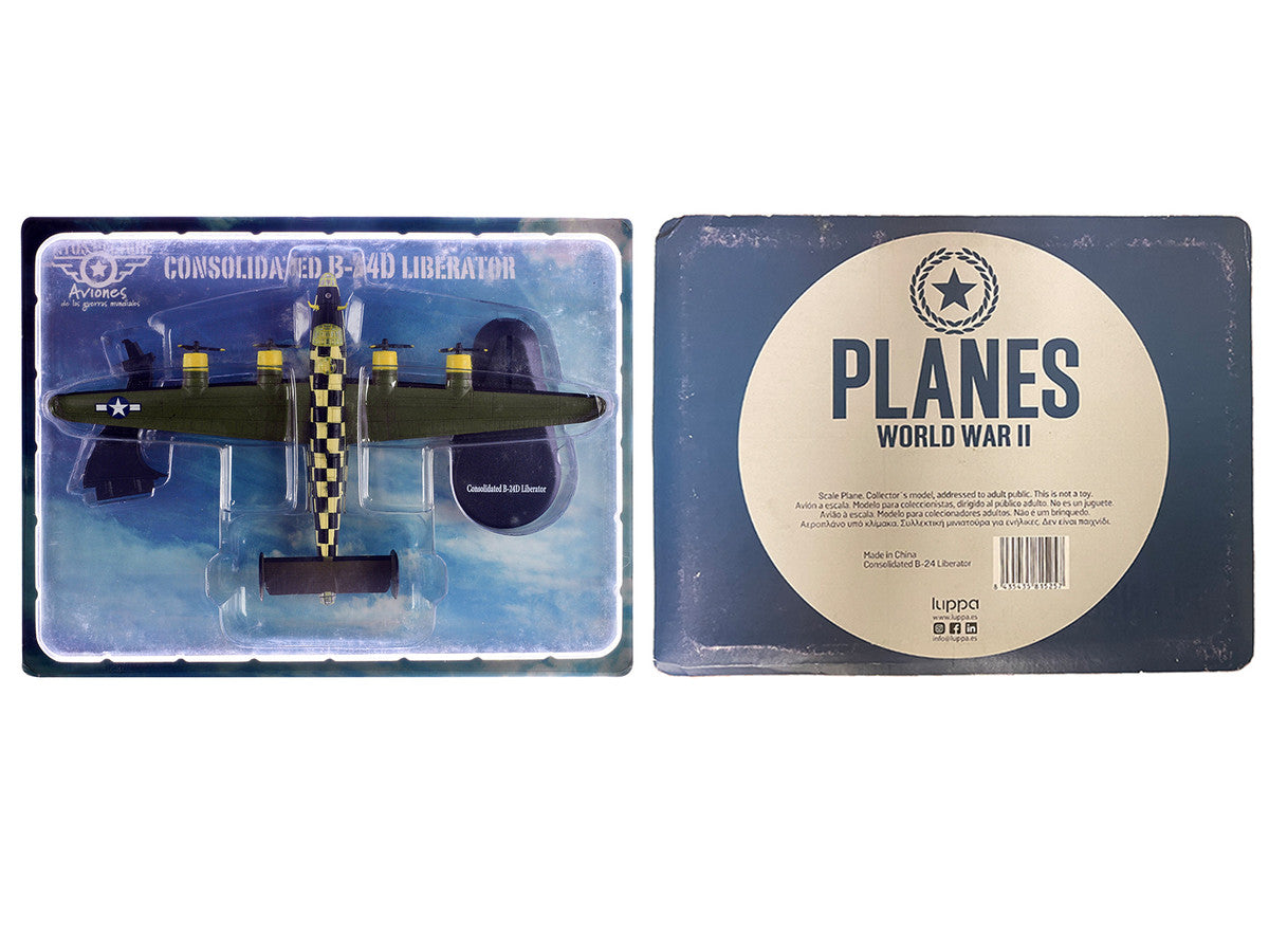 Consolidated B-24D Liberator Aircraft "You Cawn't Miss It 448th Bombardment Group 8th Air Force" (1944) British Royal Air Force 1/144 Diecast Model Airplane by Mitos Del Aire LuxuryLifeWay Online Store
