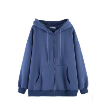 Thick Fleece Loose Cardigan Jacket