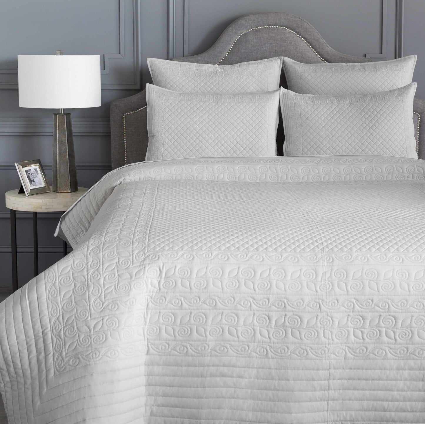 Sallisaw Light Slate Bedding LuxuryLifeWay Online Store