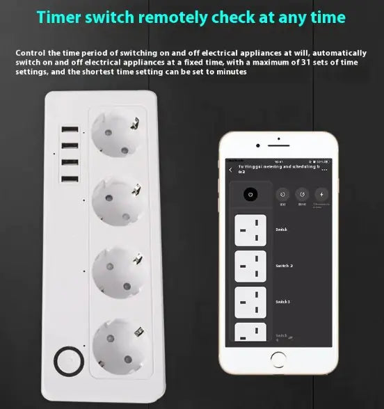 Voice Control Intelligent Power Strip