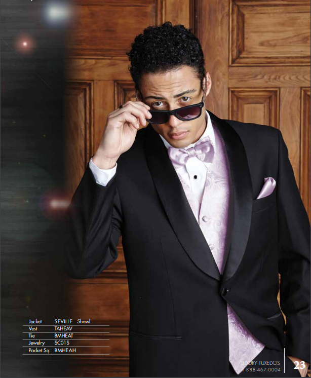 "Seville" Black Tuxedo Jacket Shawl (Separates) LuxuryLifeWay Online Store