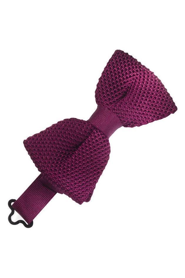 Silk Knit Bow Tie LuxuryLifeWay Online Store