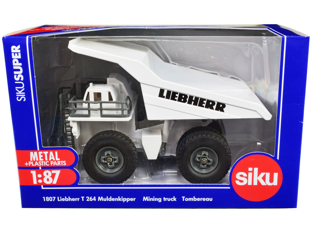 Liebherr T 264 Mining Truck White 1/87 (HO) Diecast Model by Siku LuxuryLifeWay Online Store