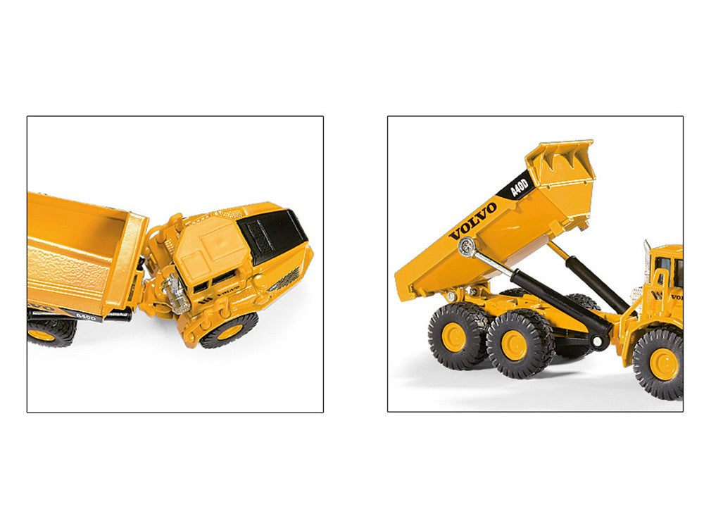Volvo A40D Dump Truck Yellow 1/87 (HO) Diecast Model by Siku LuxuryLifeWay Online Store