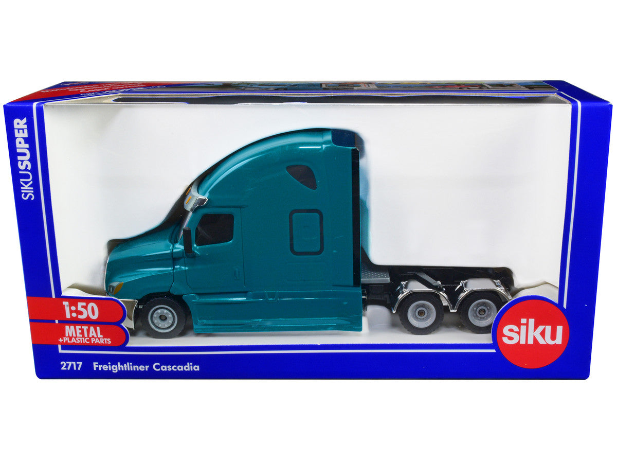 Freightliner Cascadia Tractor Truck Teal 1/50 Diecast Model by Siku LuxuryLifeWay Online Store