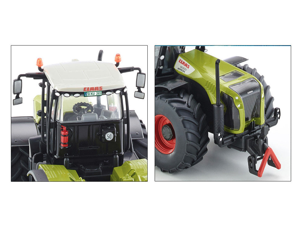Claas 5000 Xerion Tractor Green with Gray Top 1/32 Diecast Model by Siku LuxuryLifeWay Online Store