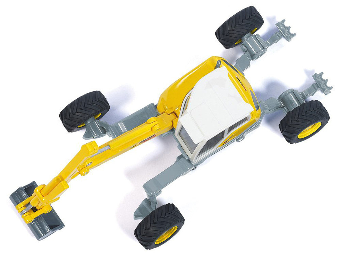 Menzi Muck M545 Walking Excavator Yellow with White Top 1/50 Diecast Model by Siku LuxuryLifeWay Online Store