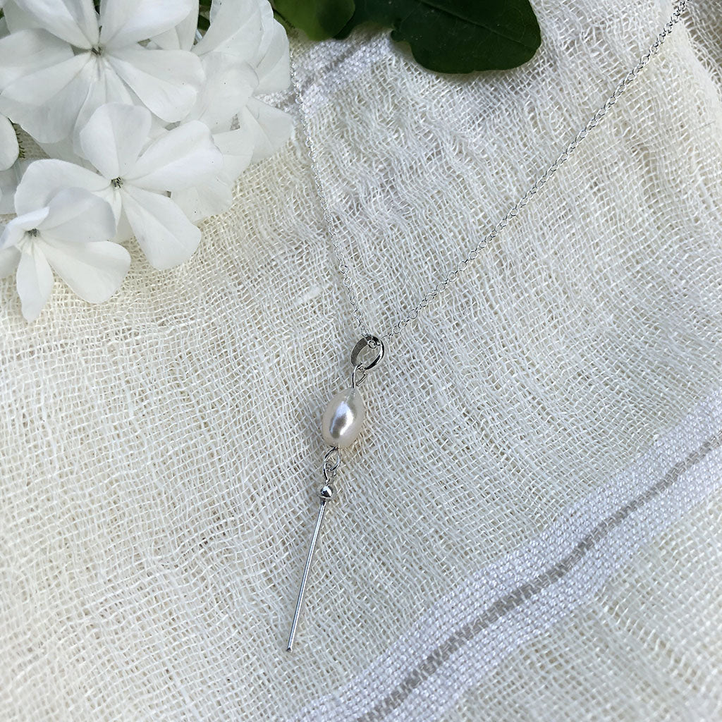 Freshwater Pearl Bar Necklace LuxuryLifeWay Online Store