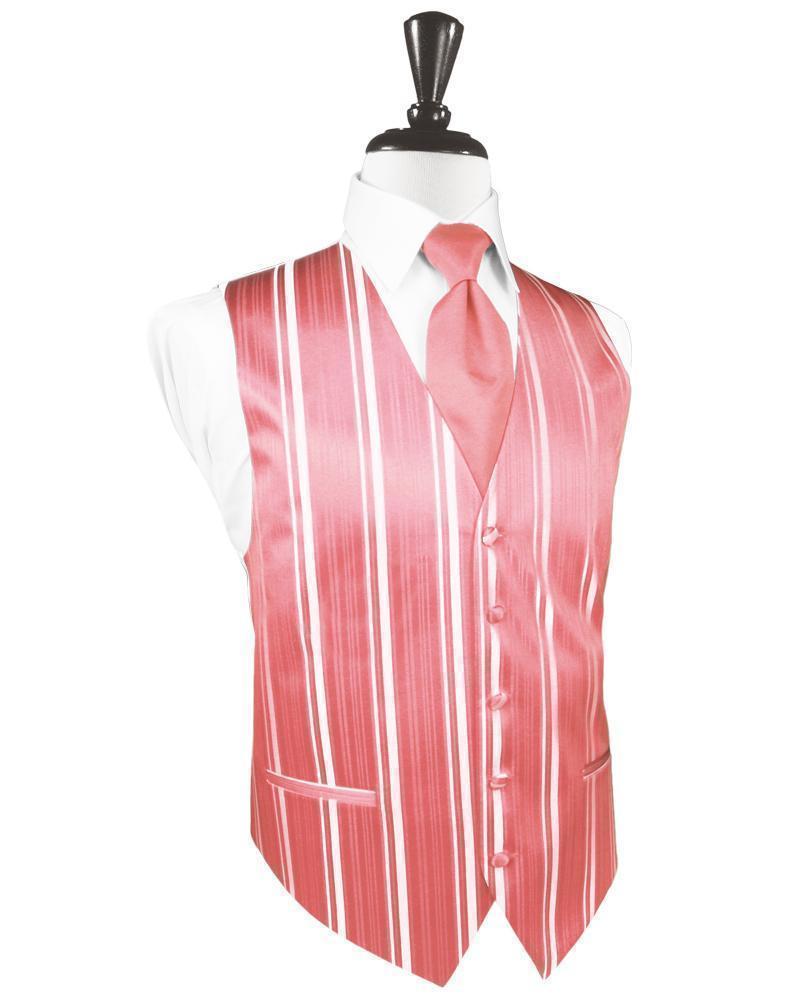 Striped Satin Tuxedo Vest 4 LuxuryLifeWay Online Store