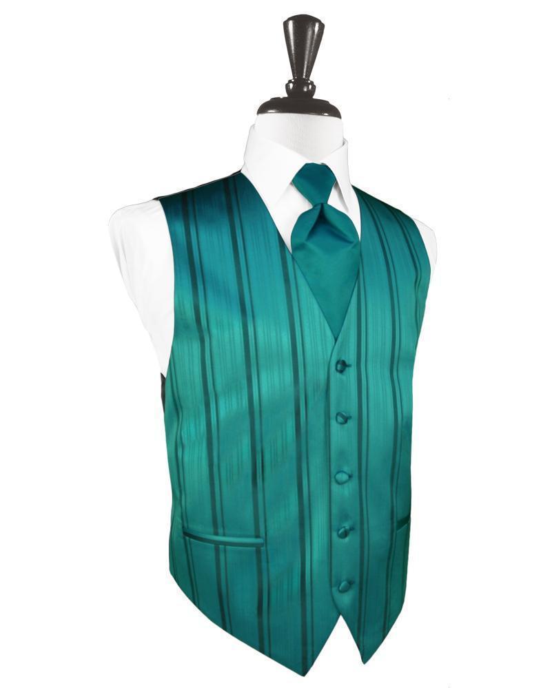 Striped Satin Tuxedo Vest 4 LuxuryLifeWay Online Store