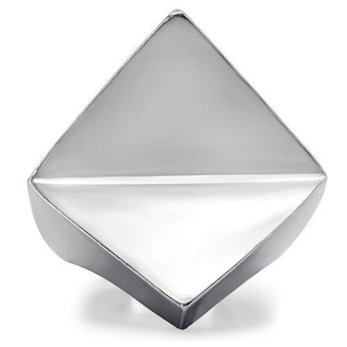 TK136 - High polished (no plating) Stainless Steel Ring with No Stone LuxuryLifeWay Online Store