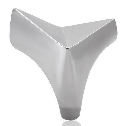 TK136 - High polished (no plating) Stainless Steel Ring with No Stone LuxuryLifeWay Online Store